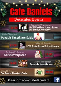 Christmas Schedule of Events - Made with PosterMyWall